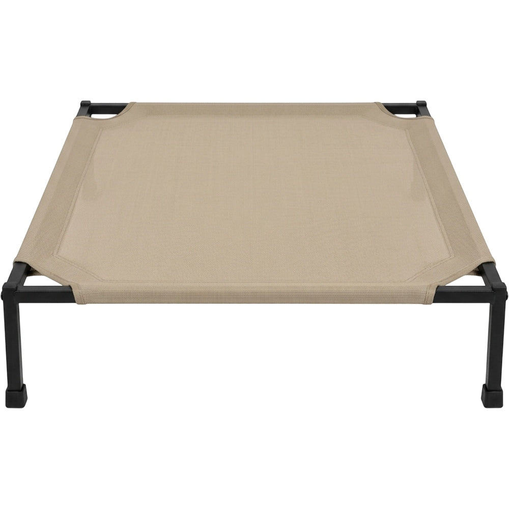 Rostl Large Elevated Mesh Dog Bed 120 x 85 cm Sand - Product view