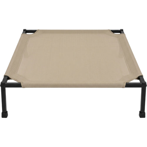 Rostl Large Elevated Mesh Dog Bed 120 x 85 cm Sand - Product view
