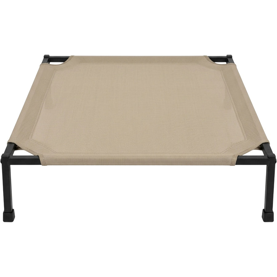 Rostl Large Elevated Mesh Dog Bed 120 x 85 cm Sand