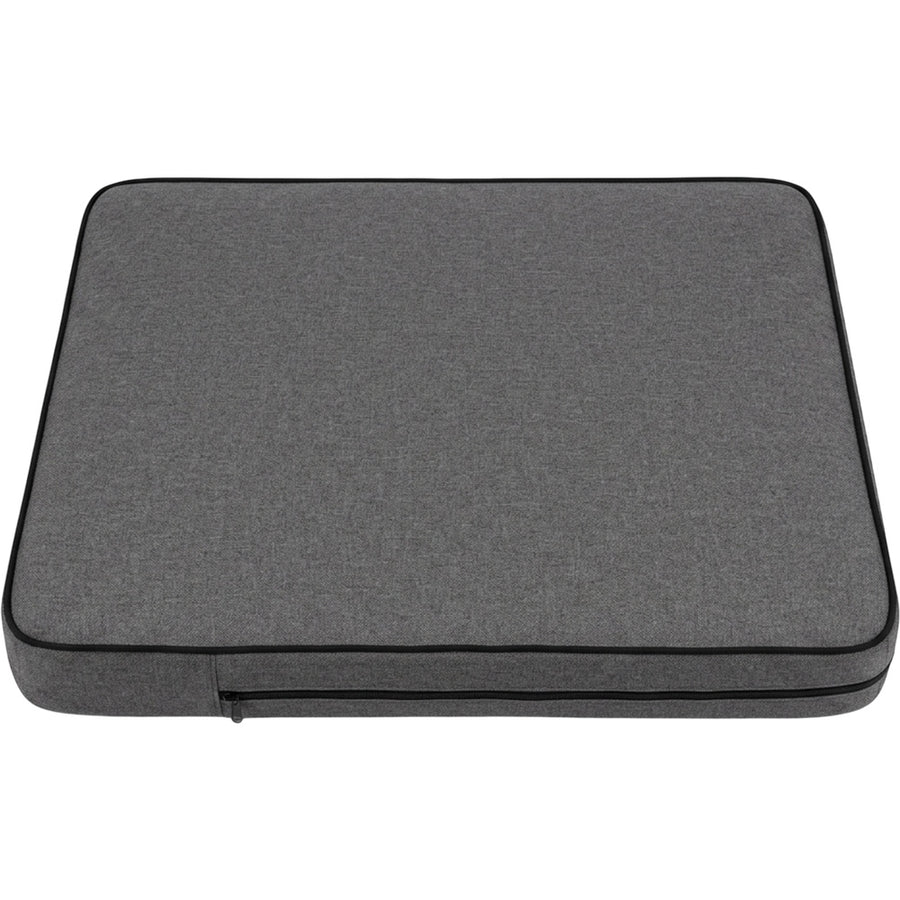 Rostl Large Layered Foam Dog Bed 110 x 80 cm Charcoal